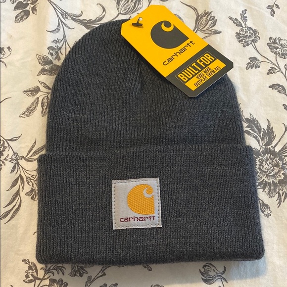 Carhartt Toddler Acrylic Watch Hat AH8905 Dark Grey 027 Beanie - Picture 1 of 6